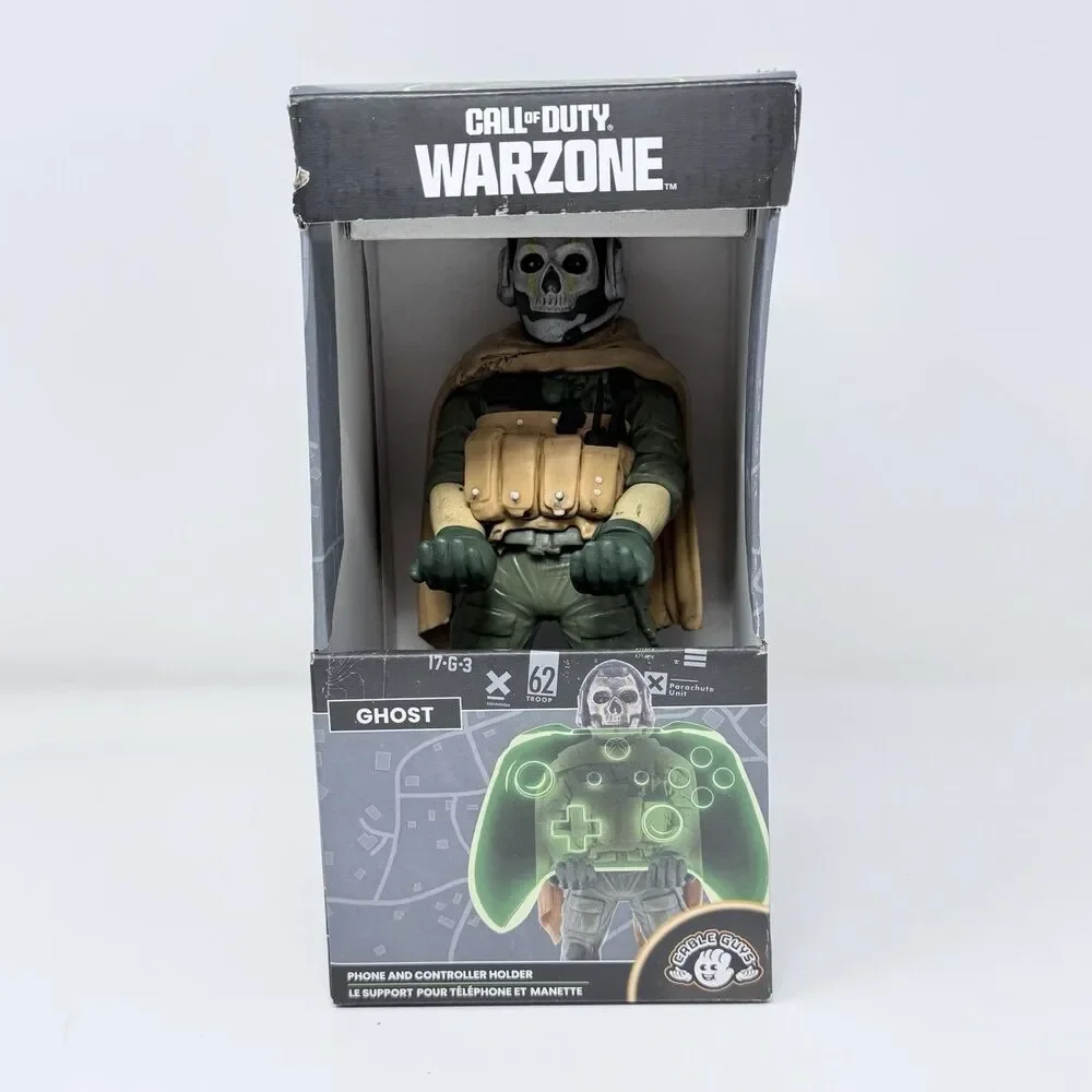 Call of Duty Warzone Ghost Cable Guys Controller Holder Phone Stand